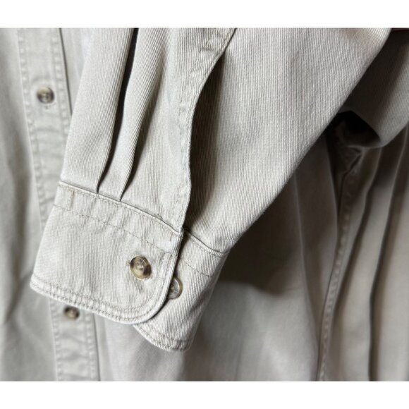 Woolrich Rugged Outdoorwear Heavyweight Shirt Men's XL USA Made Elbow Patch - Picture 7 of 10